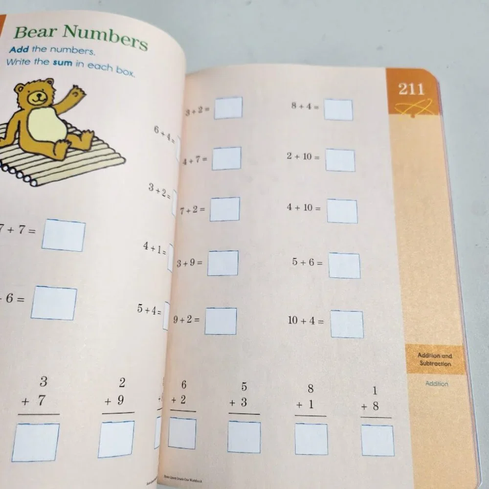 NEW Brain Quest Workbook Grade 1 1st Grade Book Paperback ‏ 320pages Stocking St